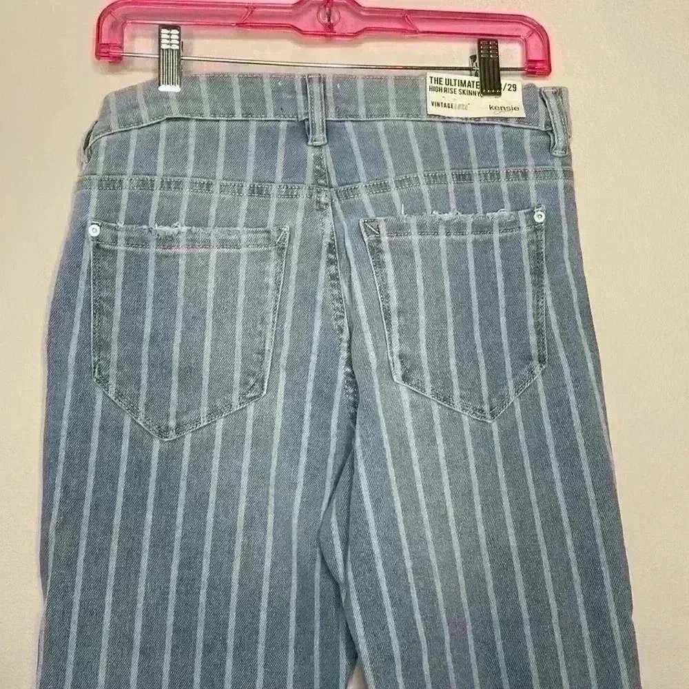 KENSIE Jeans - NWT Vintage Luxe Ultimate High Rise Skinny Sz 8/29 - Picture 9 of 12